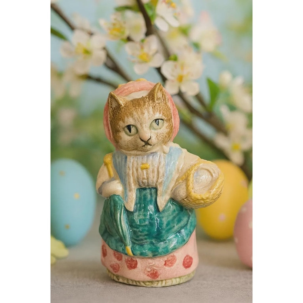 Beatrix Potter Cousin‎ Ribby Figurine Beswick 1970 Vintage Frederick Warne BP-2